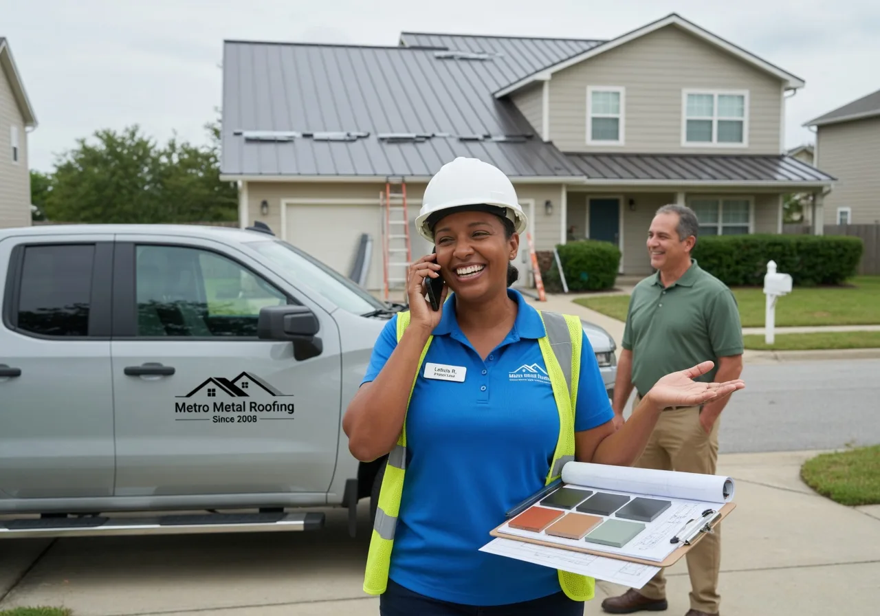 Storm Damage Metal Roof Repair in Garciasville, TX